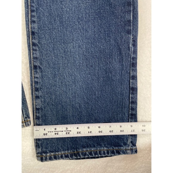 Ralph Lauren Women's size 12 x 32 Bootcut 100% Cotton Jeans - Picture 10 of 13